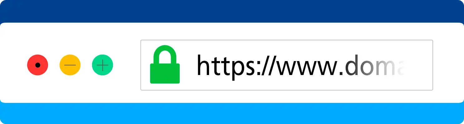 Cadenas de sécurité dans la barre d'adresse du navigateur